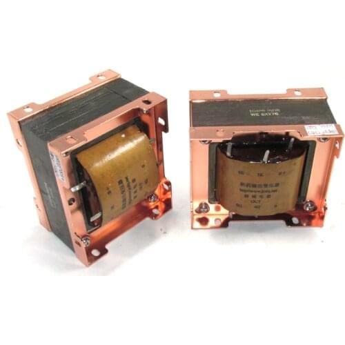 US WE1048 West Electric iron core wound 3.5K 300B single-ended output transformer Frequency response: 14Hz-28KHz -3db