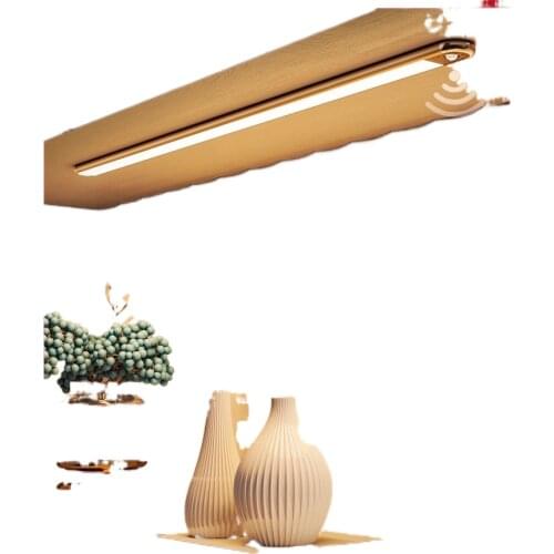 Cabinet LED lights with rechargeable induction Wine shoe wardrobe door home wireless slotted thin strip light Free