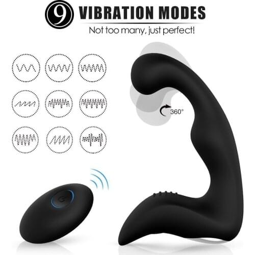 Waterproof Silicone Anal Sex Toy For Men Anal Butt Plug Prostate Massage Wireless Remote Control G Spot Gay Sex Toys For Couples