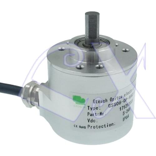 High-frequency high-precision high-interference rotary encoder 100-5000 pulse line ABZ three-phase encoder