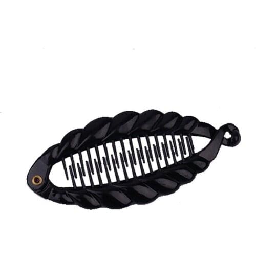 5pc/set Children Fish Shape Pearl Hair Claw Clips Hair Jewelry Banana Barrettes Hairpins Hair Accessories For Women Clips