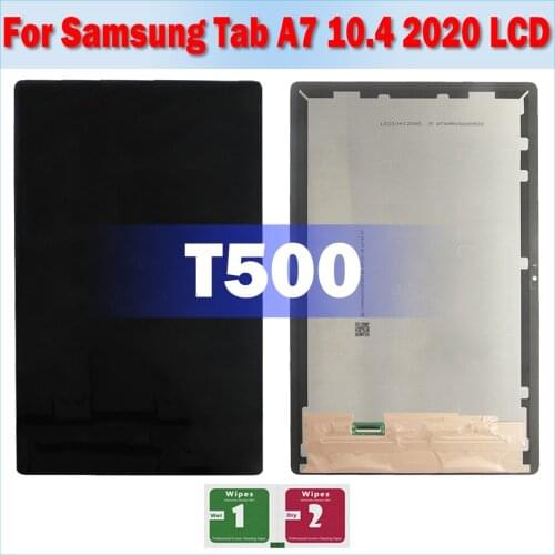 10.4 inch For Samsung Galaxy Tab A7 10.4 (2020) SM-T500 T505 T500 LCD Display Touch Sensor Glass Screen Digitizer Assembly