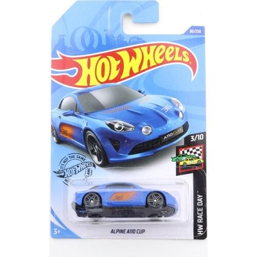 2020-80 Hot Wheels ALPINE A110 CUP Mini Alloy Coupe 1/64 Metal Diecast Model Car Kids Toys Gift