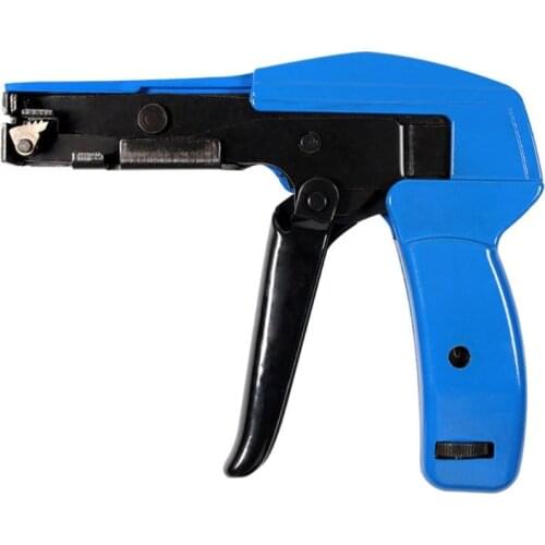 Zip Tie Automatic Tensioner Cutter Pilers with Steel Handle Nylon Ties Cable Management Fastening Clamping Cutting Tool