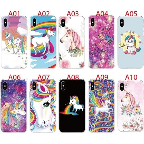 Phone Case For Xiaomi Redmi 10 K40 10X Pro 5G 10 Pro Max 10S 10X 4G 9i 9T Case Soft TPU Unicorn Rainbow Cover Protective Coque