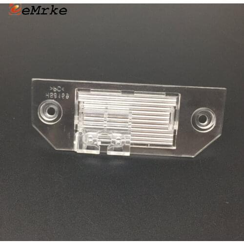 EEMRKE Car Rearview Camera Bracket License Plate Lights Housing Mount for Ford C-MAX Focus Mondeo Focus C-Max / Focus CC