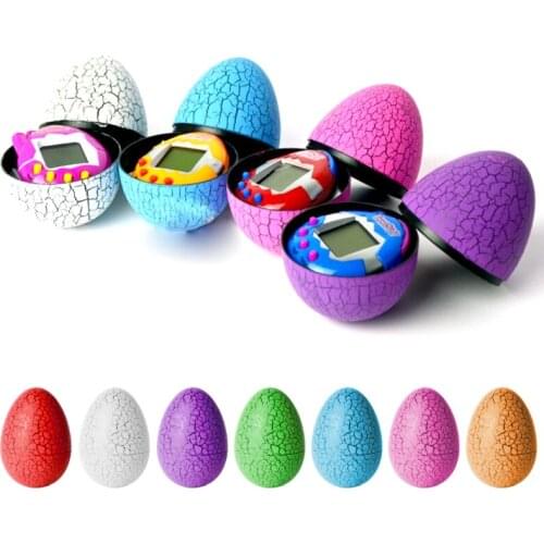 Dinosaur Flaw Eggshell Electronic Virtual Game Tumbler Egg Candy Package Box Toy-m15