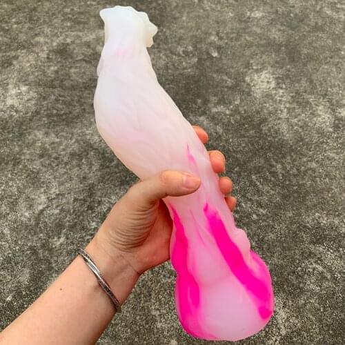 Rooster Shape Soft Animal Dildo Suction Cup Realistic Dildos Penis Sex Shop Toys for Women Lesbian Dildos Vagina Anus Stimulator