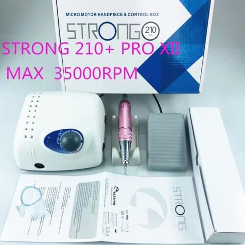 35000rpm Strong 210 Electric Nail Drill 65W Milling Machine for Manicure Pedicure Nail Drill Apparatus for Manicure Machine Tool