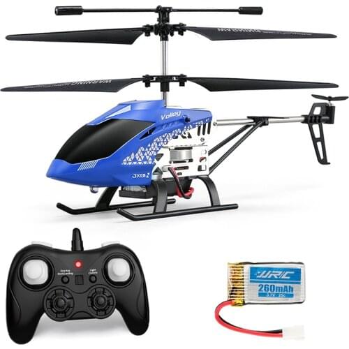 GYRO RC Helicopter JJRC JX01 Drone 2.4G 3CH Altitude Hold Alloy Anti-collision RC Helicopter with Light RC Plane Toys for kids
