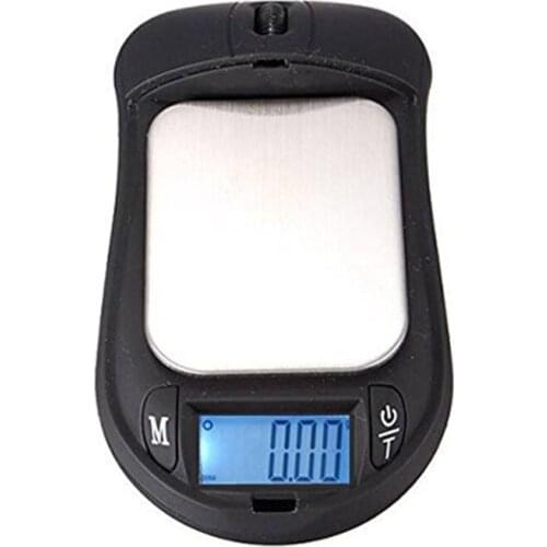 HLZS-Professional 200 g 0.01 g mini digital pocket scale mouse shaped jewelry scale fine gold scale letter scale jewelry gram