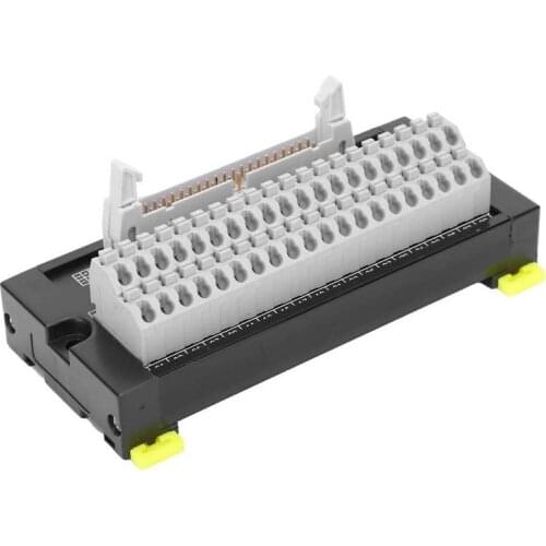 DIN Rail Terminal Block Terminal Block 40 Pins Practical for Automated Industry