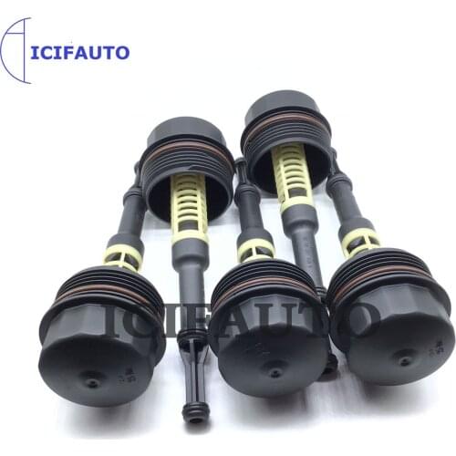 For Mercedes Benz Vito Sprinter E250 GLE300 GLK250 Engine Oil filter housing cap cover A6511800138 A651 180 01 38