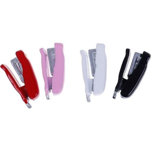1/12 Length 2cm DIY Dollhouse Miniature Stapler Mini Studying Romm Stationery Funiture Decor Dollls Accessories Toy