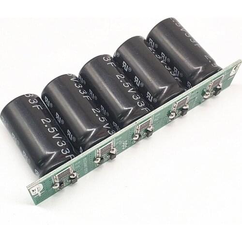 12.5V6.6F capacitor module backup power supply 12V3F low temperature starter 2.5V33F