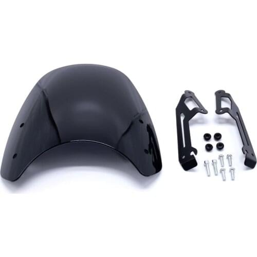 Motorcycle Touring Front Shield Screen Windscreen Windshield With Mounting Bracket For Ducati Scrambler 2016-up