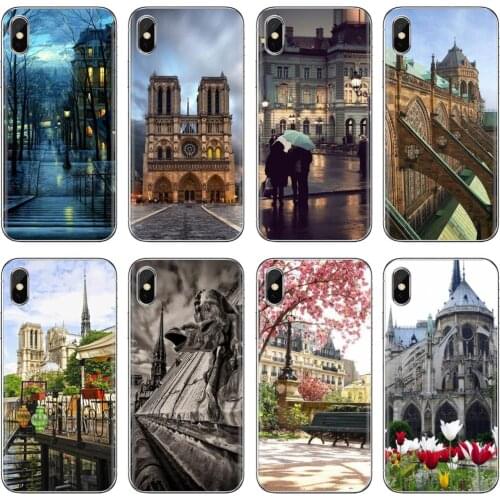 For Samsung Galaxy A10 A30 A40 A50 A60 A70 a12 a31 a41 a51 a71 a20e a21s M30 Catedral de Notre-Dame en Paris Soft Case Housing