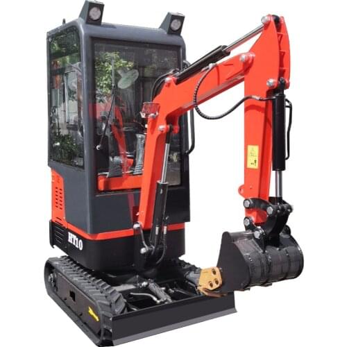 Cheap price Chinese mini excavator small digger closed cabin excavator