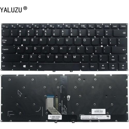 New English Laptop keyboard for Lenovo YOGA 910-13IKB YOGA 5 Pro 910-13 US BLACK With backlight