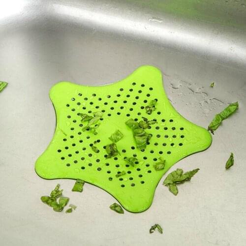 Silicone Kitchen Sink Strainer Bathroom sink strainer Drain Hair Filter Shower sink strainer