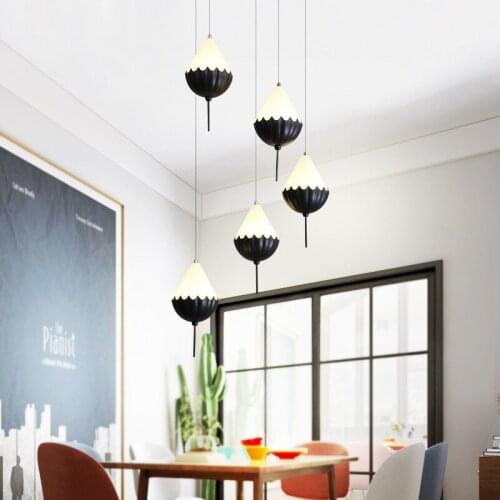 Modern glass ball iron chandelier ceiling led light modern led chandelier led wall moon lamp luzes de teto