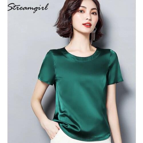 Женские атласные рубашки Streamgirl China At AliExpress