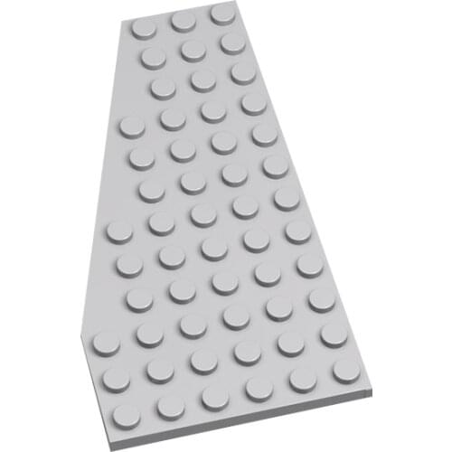 Building Blocks Technical parts DIY 6 x 12 left wedge plate 10 PCS MOC Educational toy for children birthday gift 30355