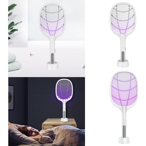 3 In 1 LED Mosquito Killer Lamp 3000 Volt Bright LED Light USB Charging