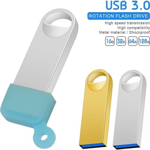 USB Flash Drive Super Mini Pen Drive 3.0 128GB 64GB 32GB 16GB 8GB Pendrive Waterproof Usb Memory Stick Thumbdrive for gift