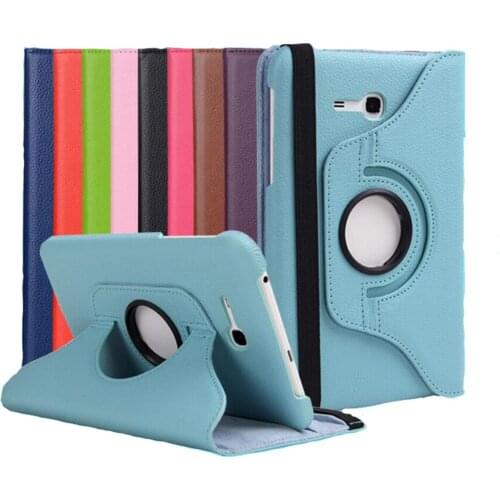 360 Degree Rotating Case For Samsung Galaxy Tab E 3 Lite 7.0 Cover For Samsung Tab SM-T110 SM-T111 SM-T113 SM-T116 7 inch Tablet