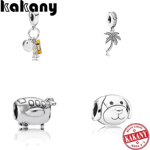 2019 New 100% S925 Sterling Silver New York Highlight Charm Pendant Enamel Ladies Bracelet Create Your Own Gift Jewelry For You