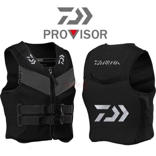 Outdoor Daiwa Fishing Life Vest Men Breathable Swimming Life Jacket Safety Waistcoat Survival Utility Vest Colete Salva-Vidas