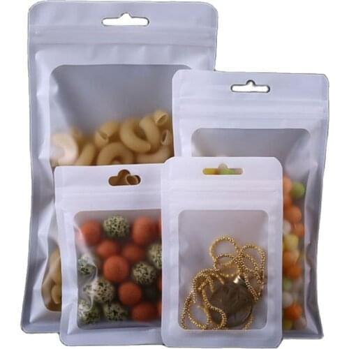 20Pcs Matte Ziplock Bag Colorful Packaging Bags Aluminum Foil Data Line Storage Jewelry Organizer Home Supplies Usb Gadgets