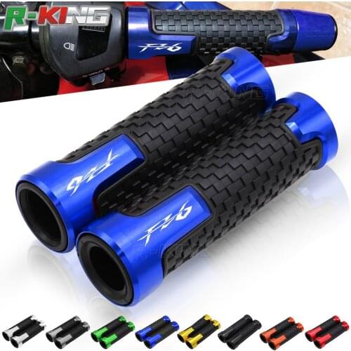 7/8" 22mm CNC Aluminum Motorcycle handle grips racing handlebar grip For Yamaha FZ6 N/S FZ6N FZ6S FAZER600 FZ6 FAZER 1998-2010