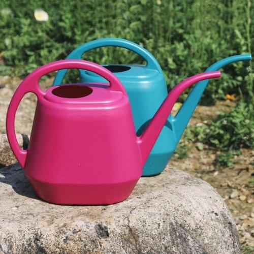 4L Long Mouth Water Cans Gardening Potted Watering Pot Home Plant Pot Bottle Watering Device Plants Shower Garden Tool