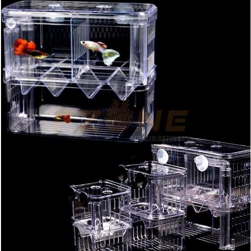 Chihiros Acrylic Suspending Hatch Baby Fish Box For Aquarium Guppy Betta Fishes Breeding Box Seperation Box Breed