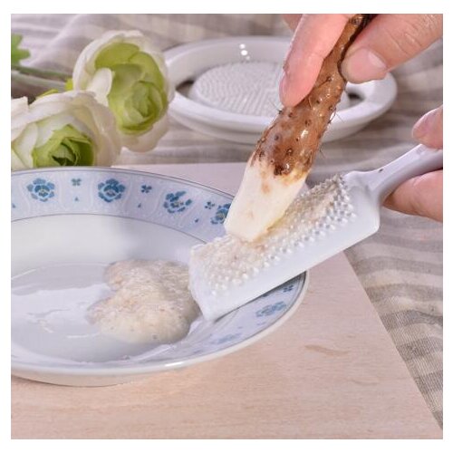 Baby assisted food Ceramic kitchen accessary porcelain baby smash board infant cooking machine tools grater tray