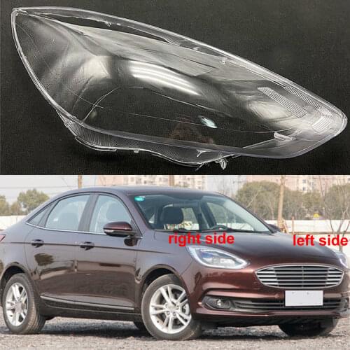 For Ford Escort 2019 2020 Headlight Cover Shade Headlamp Shell Lampshade Lens Glass Plexiglass Replace Original Lampshade
