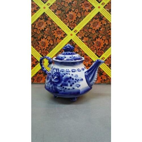 Гжельские узоры Tea Utensils