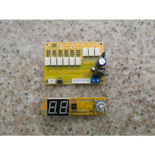 Hifi Remote Stereo / Balanced Preamplifier Volume Board 64 Steps Relay With 3 Ways Input