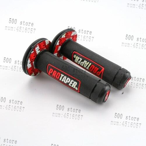 Good quality Pro taper Motorcycle 7/8"Handlebar Rubber Gel Hand Grips fit Motorcycle ATV Dirt Pit Bike