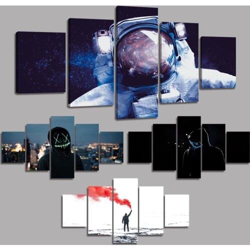 Canvas Painting Astronaut Posters and Prints Wall Art Picture for Living Room Home Decor No Frame
