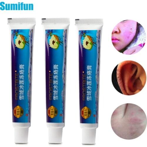 Sumifun 3PCS Chilblain Cream Prevent Frostbite Cracked Hand Foot Body Moisturizer Relief Itchy Repair Ointment Winter Skin Care