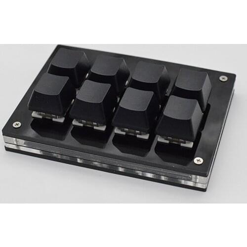 Copy Paste Custom Shortcuts Mini Mechanical Keyboard 8 Keys Keyboard