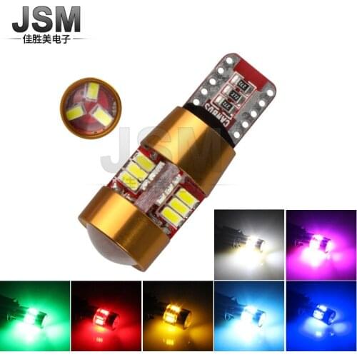 New decoding width lamp t10-3014-27smd bright LED interior light license plate lamp