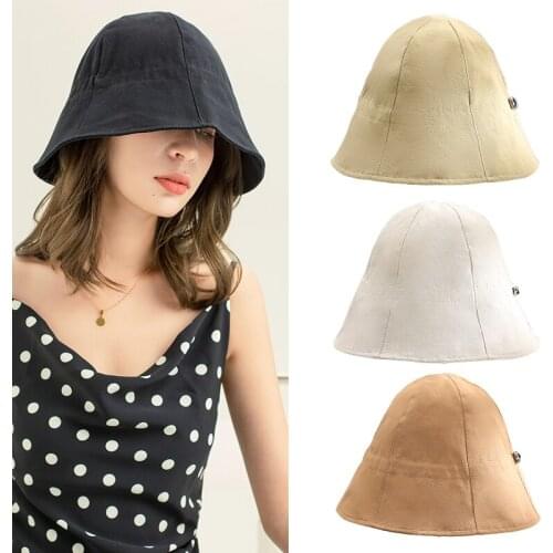 BISON DENIM Bucket Hats Women Mens Panama Hat Wear Fishing Hat Fisherman Cap for Boys/Girls Bob Femme Gorro Beach Cap M9668