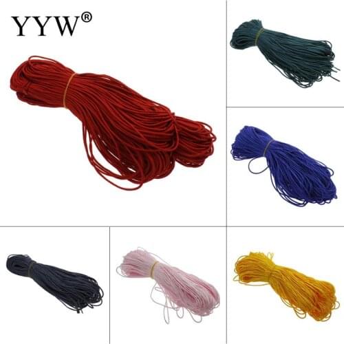 100Yards 2MM Nylon Cord Thread Cord Plastic String Strap DIY Rope Making Jewelry Accessories Beading European Bracelet Braided