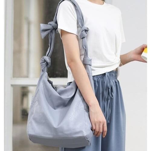 Casual Big Tote Bags Women Korean Solid PU Leather Shoulder Bag Simple Soft Travel Handbags