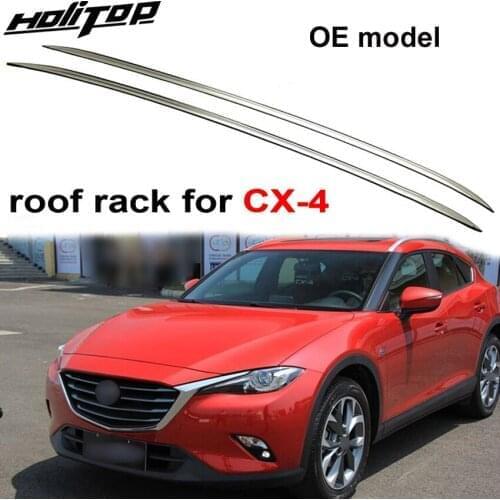OE style roof rack roof rail roof bar for Mazda CX-4, Aviation 7075 aluminum alloy, light and hard, help you save fuel, no noise