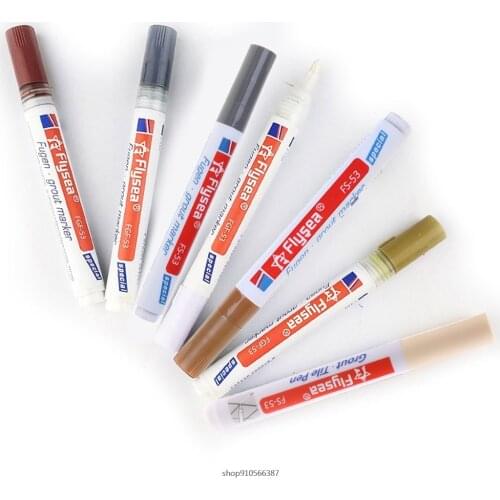 Tile Repair Pen Refill Wall Gap Grout Refresher Marker Odorless Non Toxic For Tiles Floor Kitchen Cleaner O02 20 Dropshipping